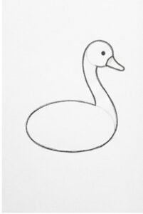 Step 4: Add the Beak and Eye