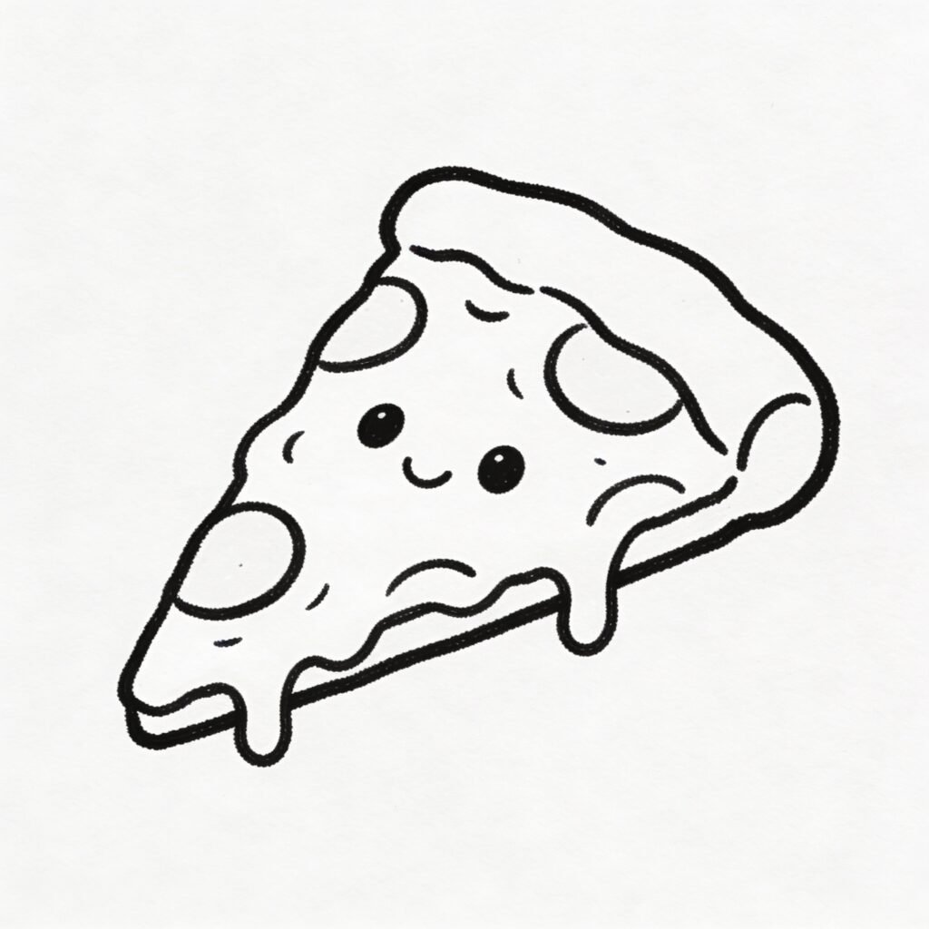 A slice of pizza with gooey cheese