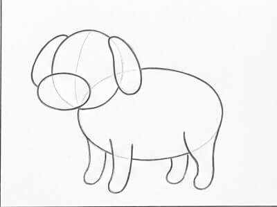 Step 3: Sketch the Legs