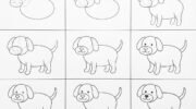 How To Draw a easy Dog 🐶: Step-by-Step Tutorial