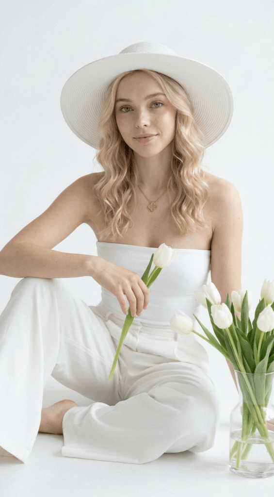 Ophelia Loom and Flowers