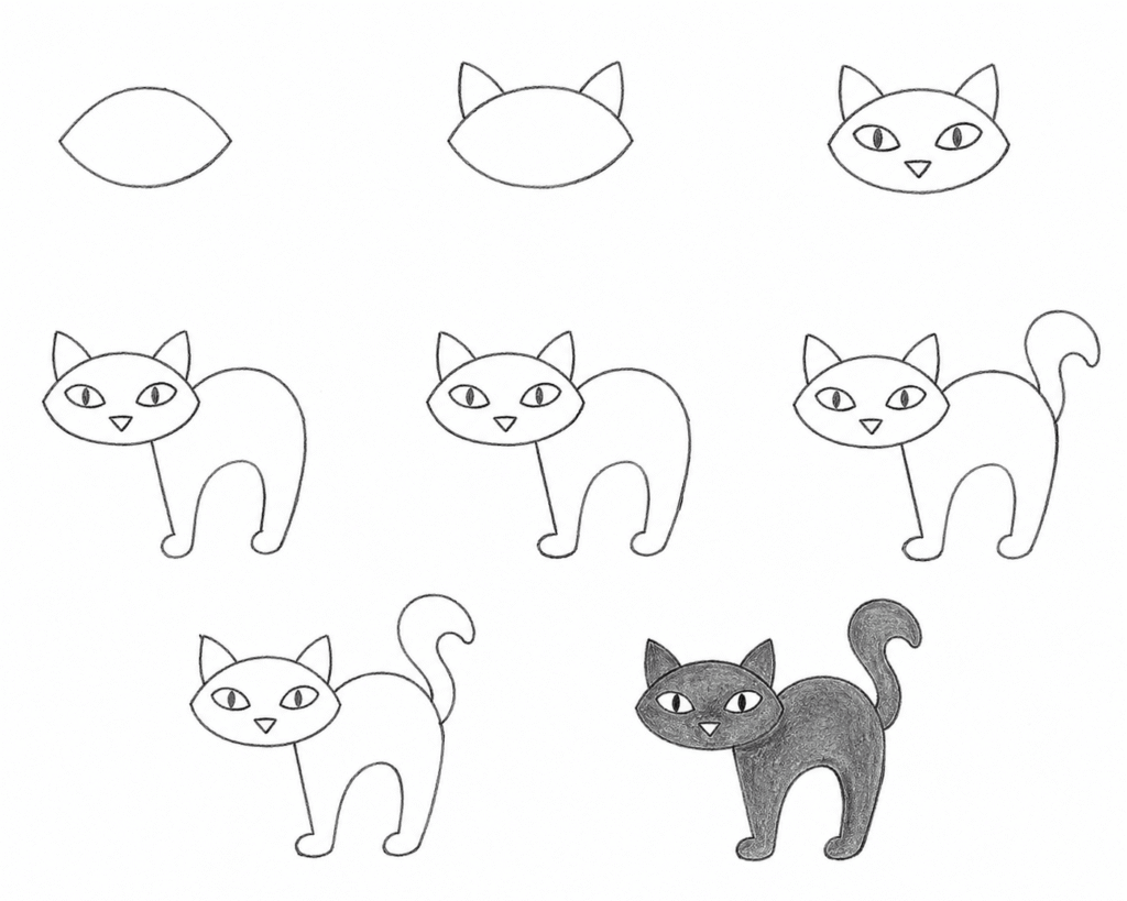 black cat tutorial