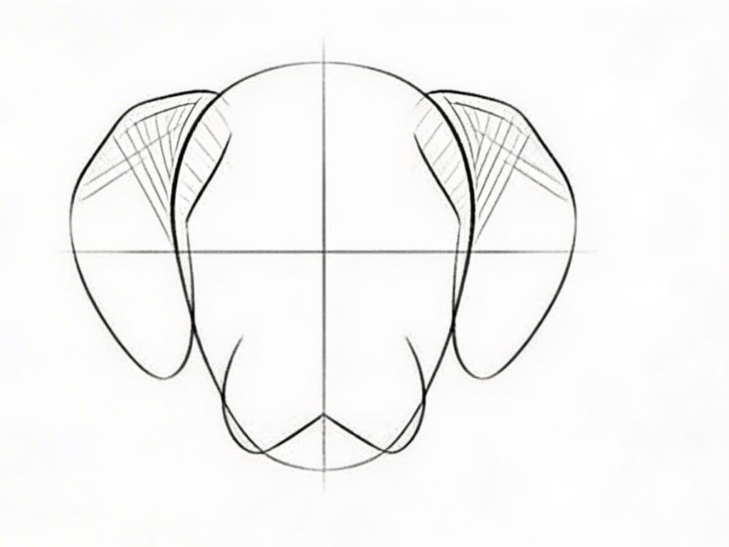 Step 2: Ears and Snout