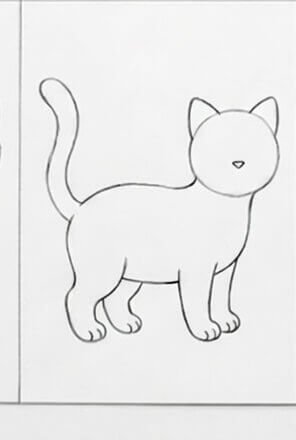 Step 6: Draw the Tail