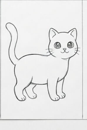 Step 7: Add the Cute Face Details