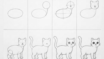 How To Draw a cut Cat: Step-by-Step Tutorial
