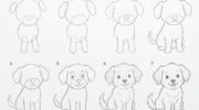 How to Draw a Cute Dog: Step-by-Step Tutorial