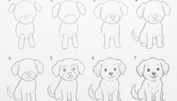 How to Draw a Cute Dog: Step-by-Step Tutorial