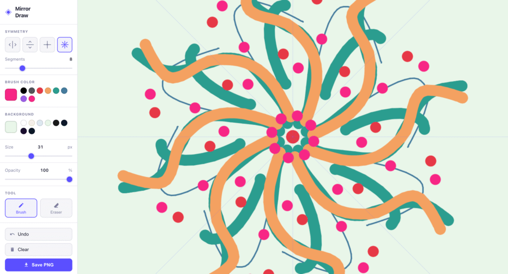 Mirror Drawing Online