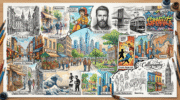 Different drawing styles