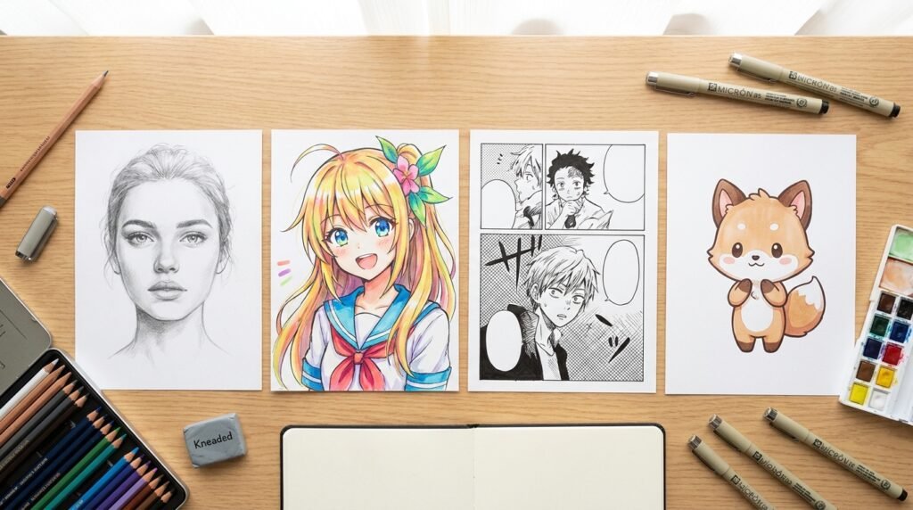 4 Drawing Styles