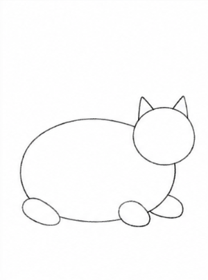 Step 3: Paws Placement
